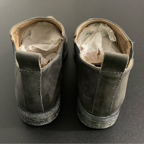 Free People Brixton Western Shoe Boots Ankle Boots Vintage Washed Black - Picture 12 of 16